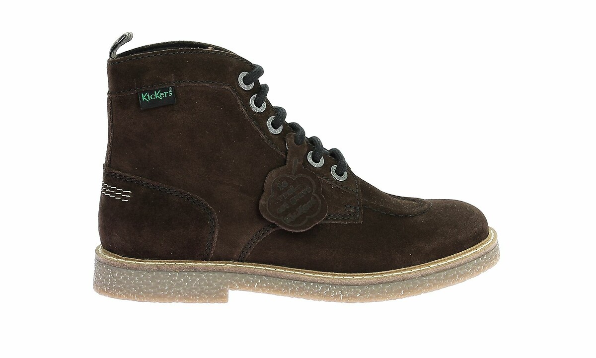 KICKERS<br>Botas de couro com cadarço Kick Legendary