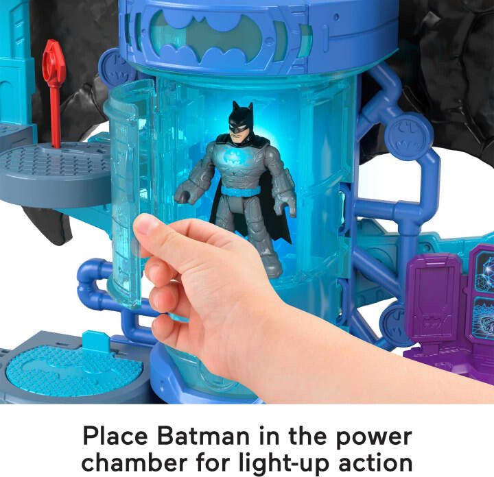 Imaginext - Dc Super Friends - Batman Bat-Tech Batcave Legesæt