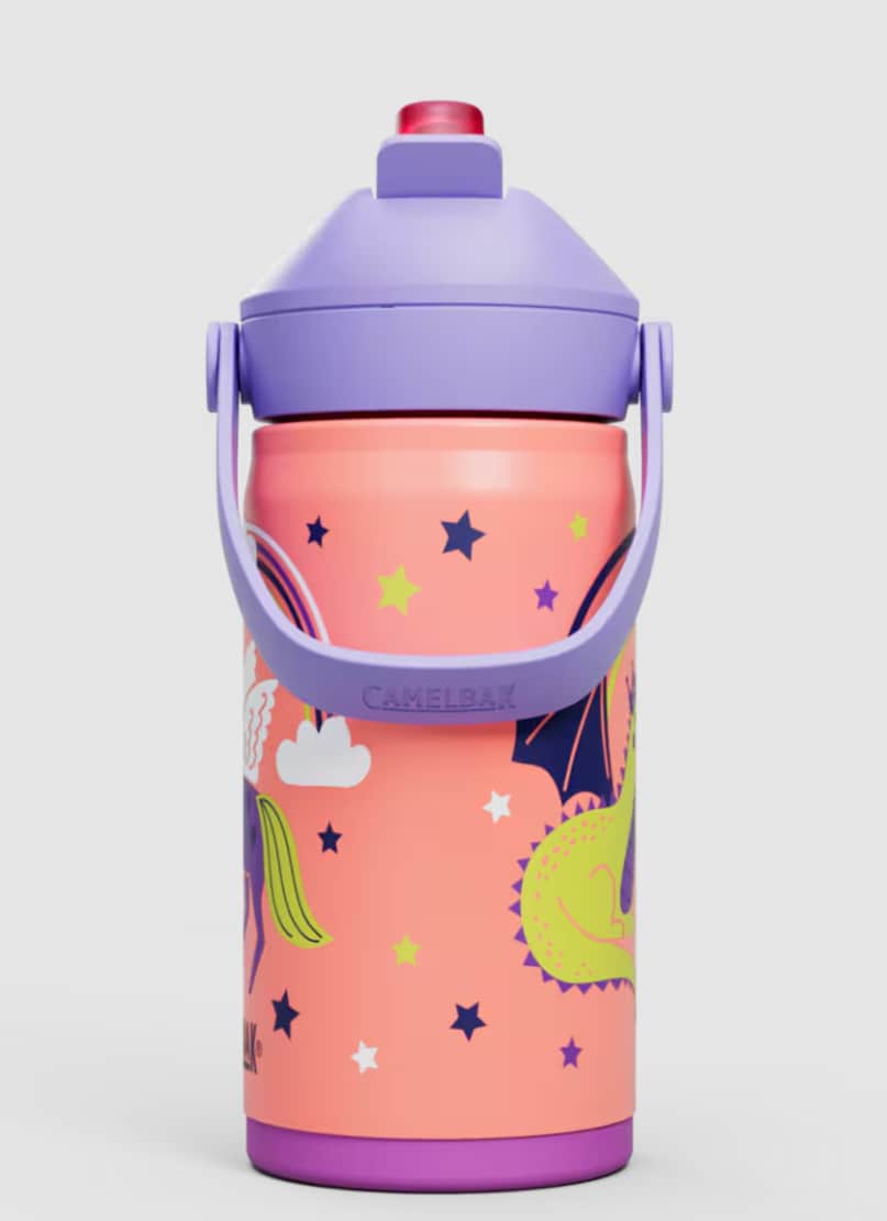 Camelbak Thrive Flip Straw Kids VSS drikkeflaske<br> Lekkasjesikker og brukervennlig!