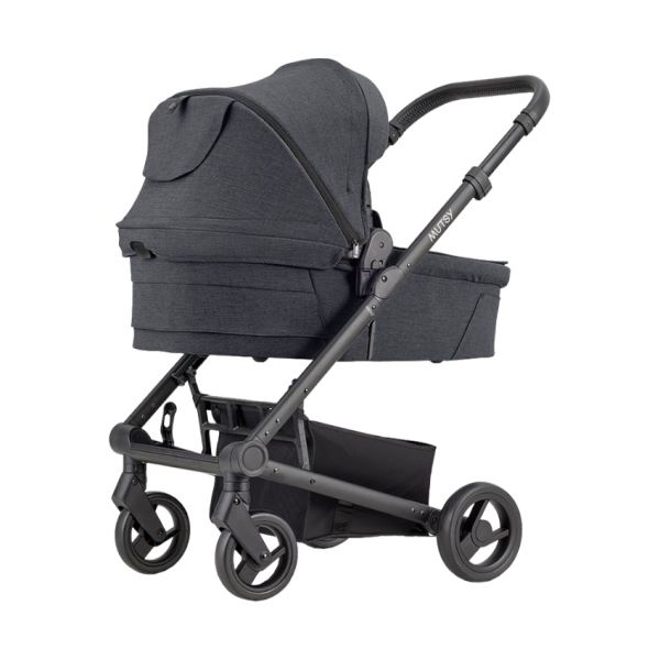 Mutsy Nexo Plus Kinderwagen - 2-in-1 - North Black
