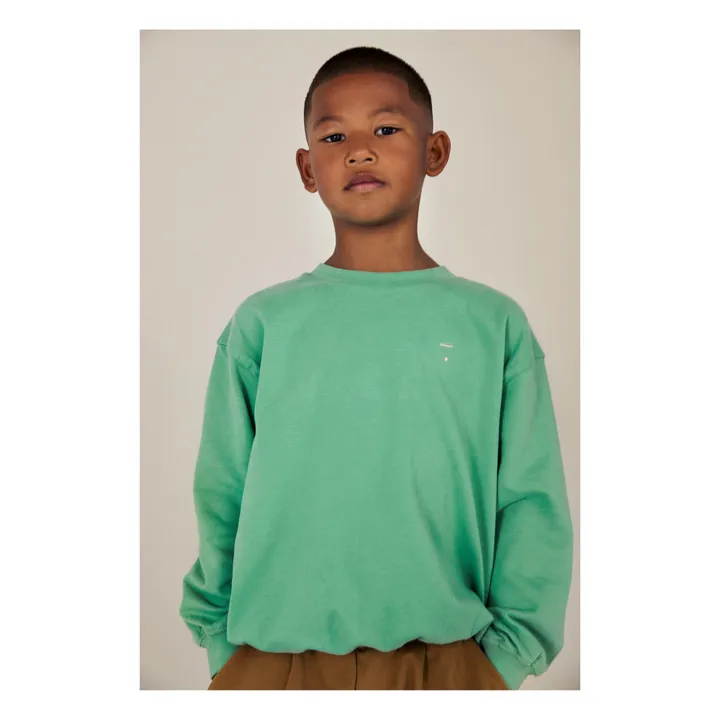 Gray Label Sweat Coton Bio | Vert Menthe