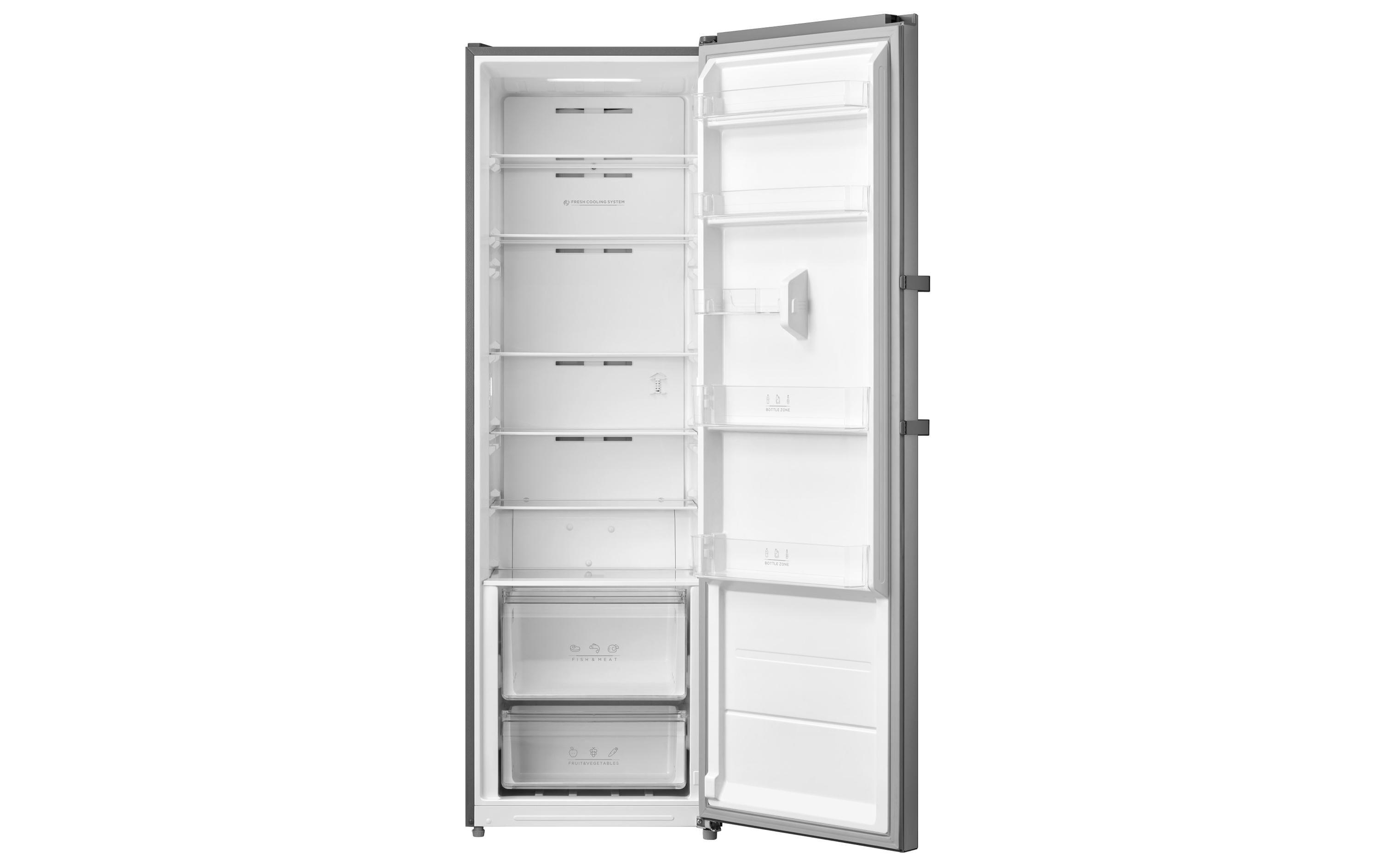 Kühlschrank H-KS3498-2 INOX Rechts<br>Freistehender Kühlschrank