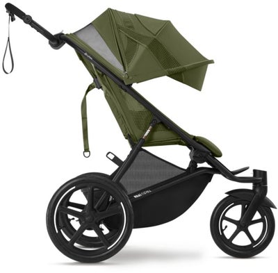 Cybex Avi Spin Løpevogn, Black/Moss Green