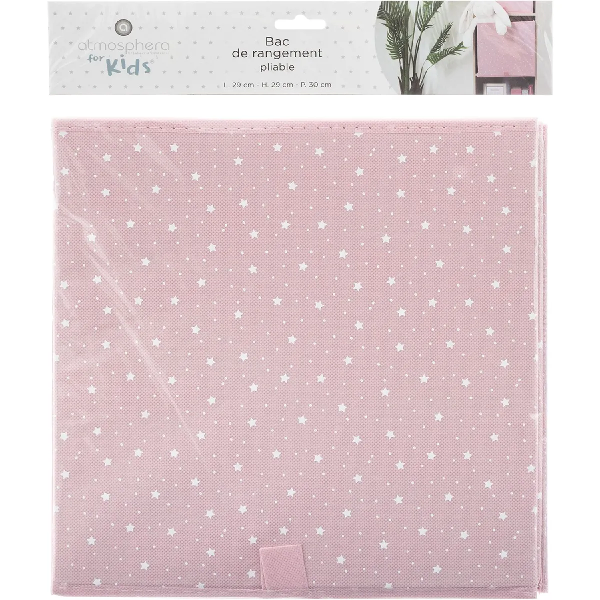 Atmosphera, Createur D'Interieur Atmosphera Bac de rangement étoile - Rose