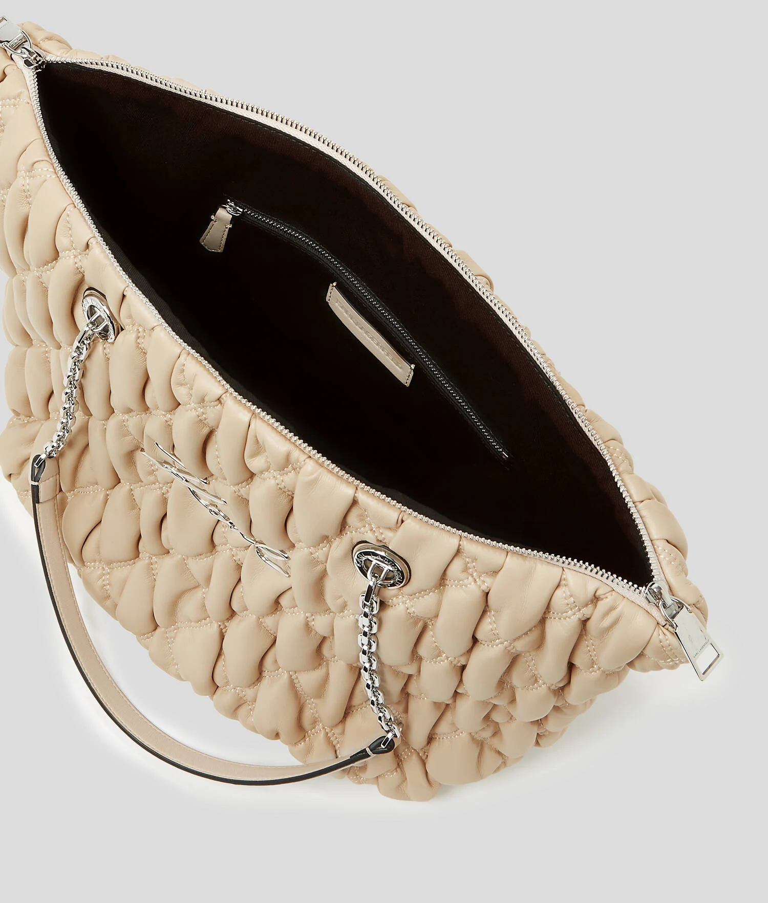 SAC CABAS K/SIGNATURE KUILT - Trench Beige