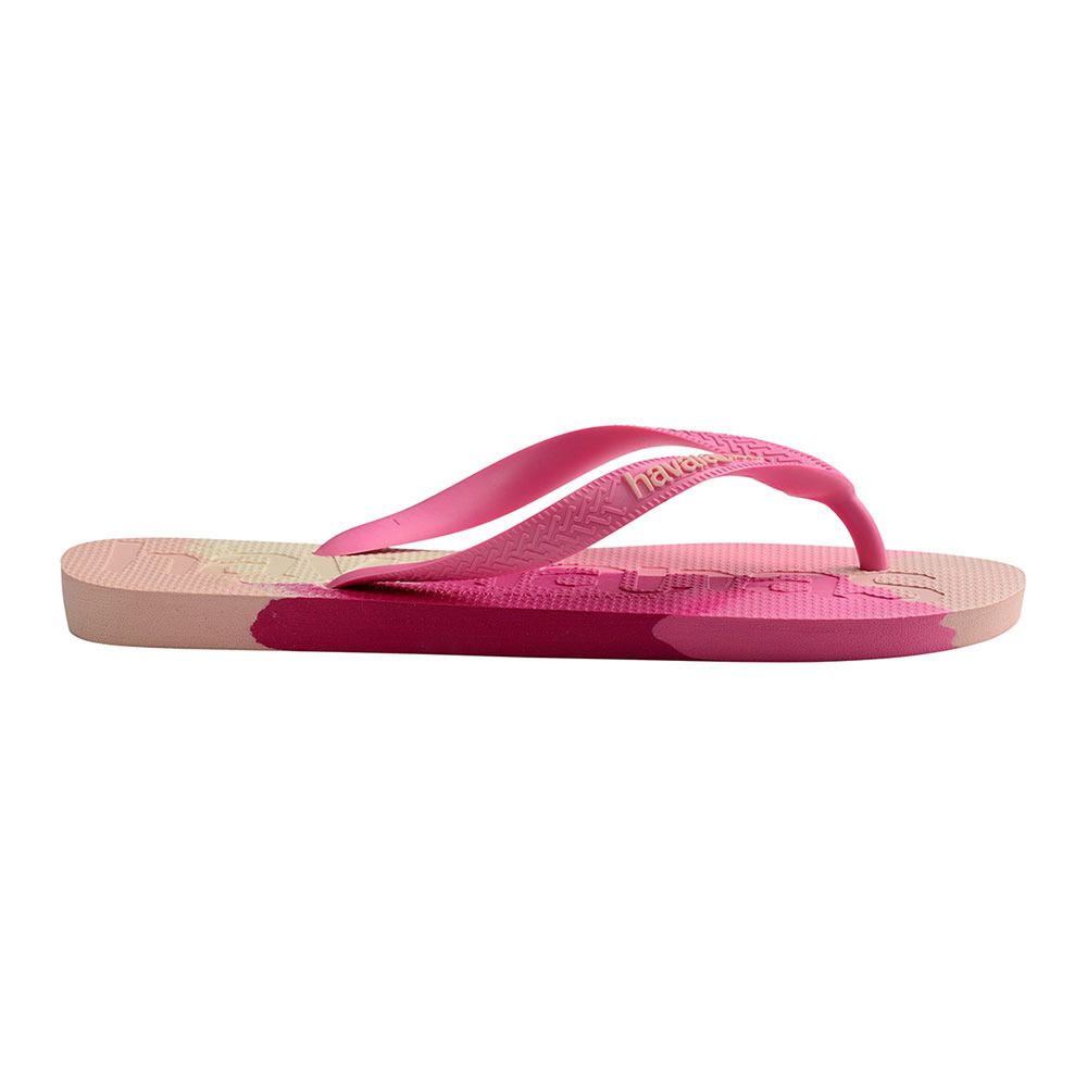 Havaianas TOP LOGOMANIA COLORS II - Tongs crystal rose