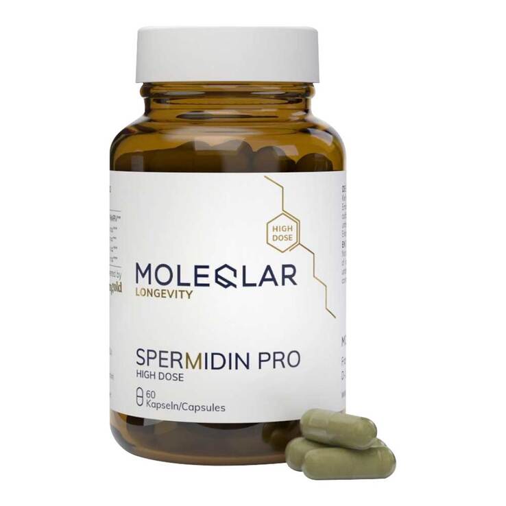 Moleqlar Longevity Spermidin pro Kapseln, 60 St
