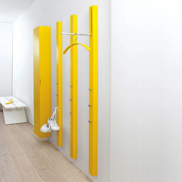 Schönbuch - Line Wandgarderobe, weiss