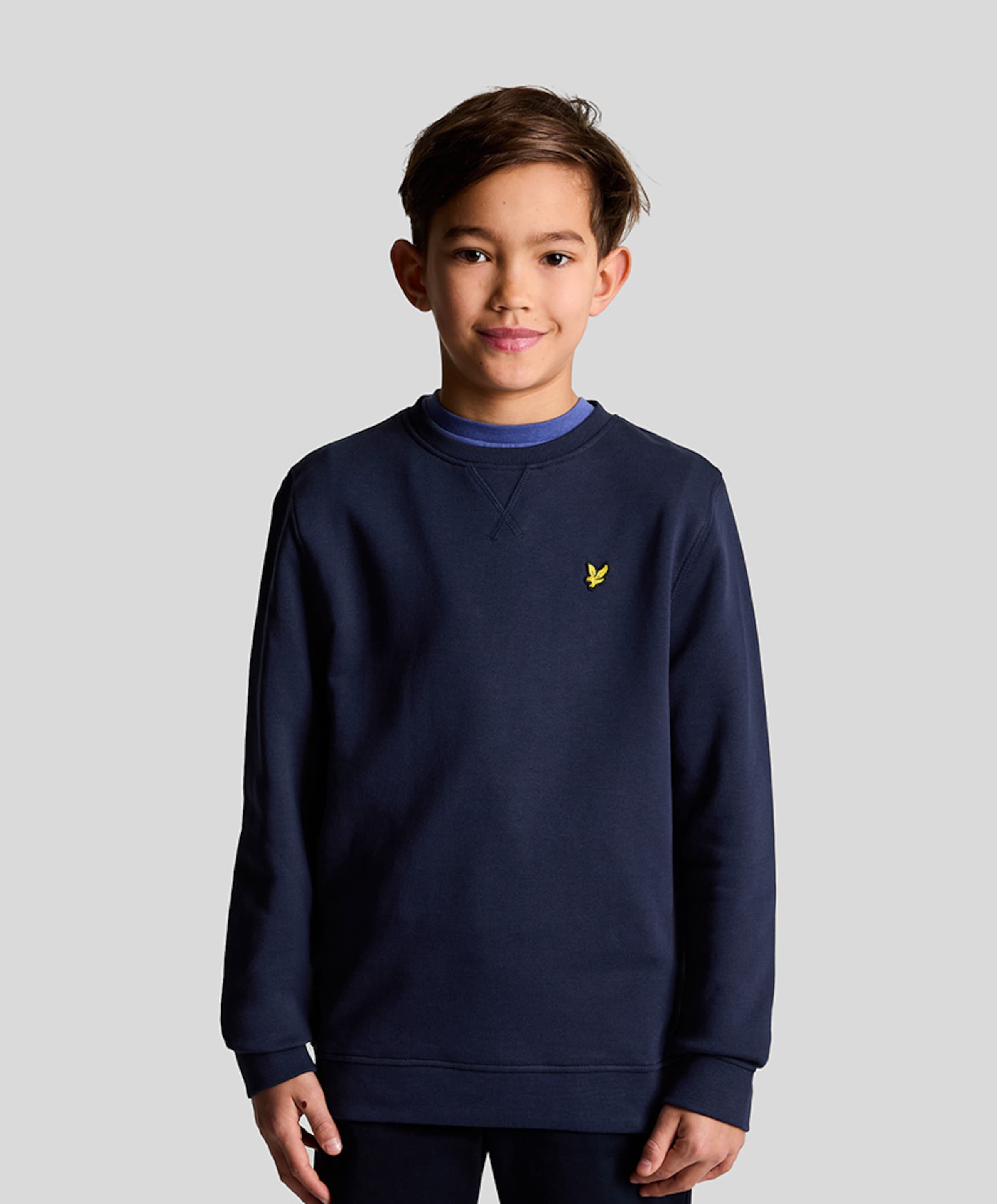 Lyle & Scott Jongens sweater blauw