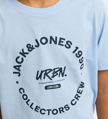 Jack & Jones T-Shirt - JjSimon - Chambray Blue/BIG