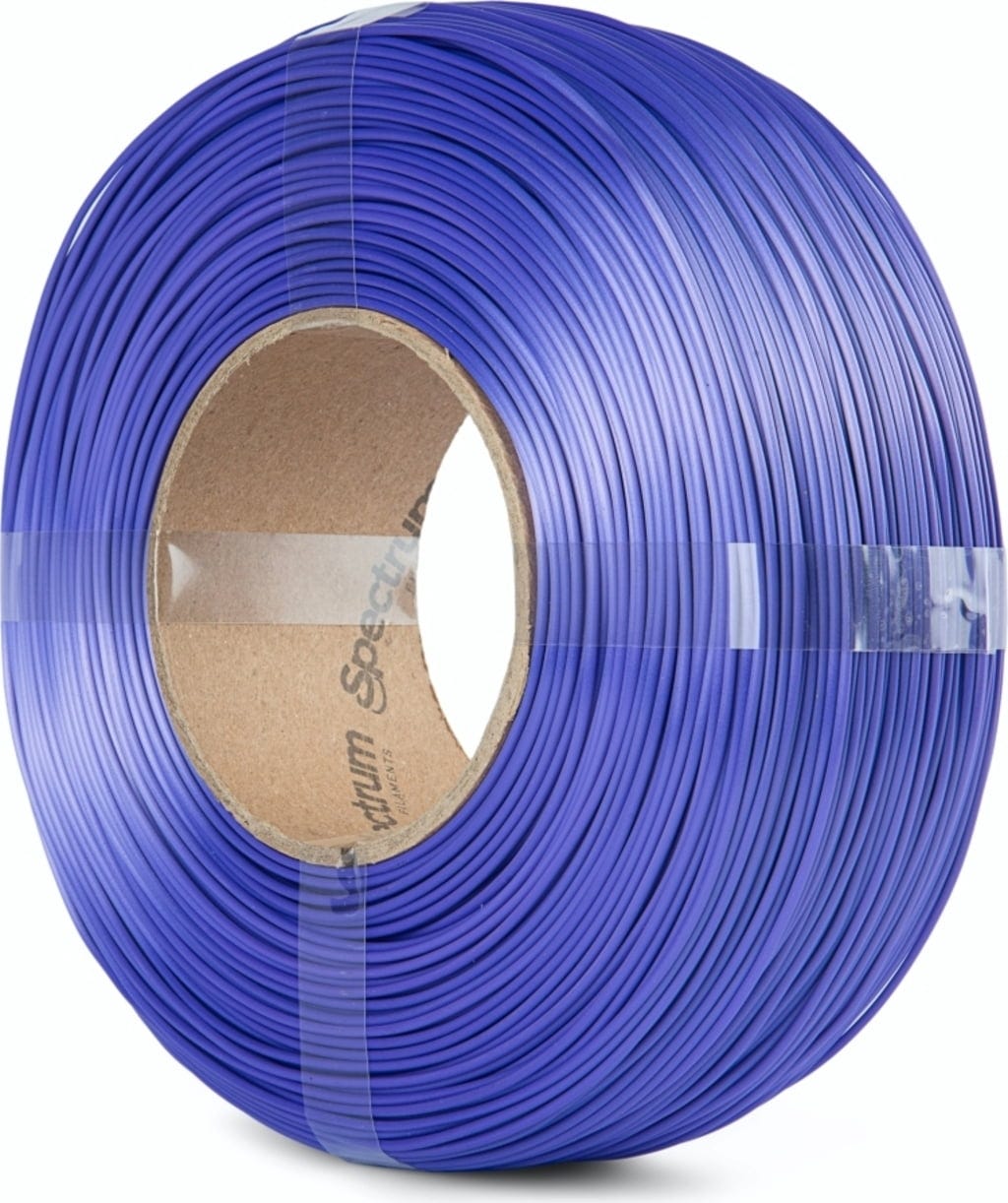 Spectrum  ReFill PLA Silk Amethyst Violet, 1,75 mm / 1000 g    Refill PLA mit Silk Effekt in Amethyst Violet