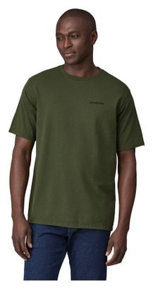 T-Shirt Patagonia P-6 Logo Responsibili-Tee Vert