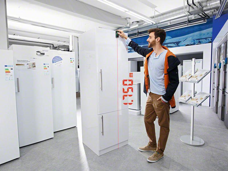 Bosch Laser-Distanzmesser PLR 40 C 40 m Laser-Distanzmesser mit 40 m Reichweite