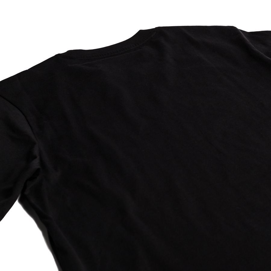 adidas Big Logo T-Shirt Manches Longues - Noir/Blanc
