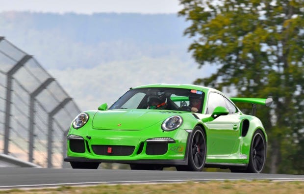 Renntaxi Porsche 911 GT3 RS 991 auf dem Nürburgring