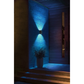 Philips Hue muurlamp Resonate zwart - wit en gekleurd licht 8W