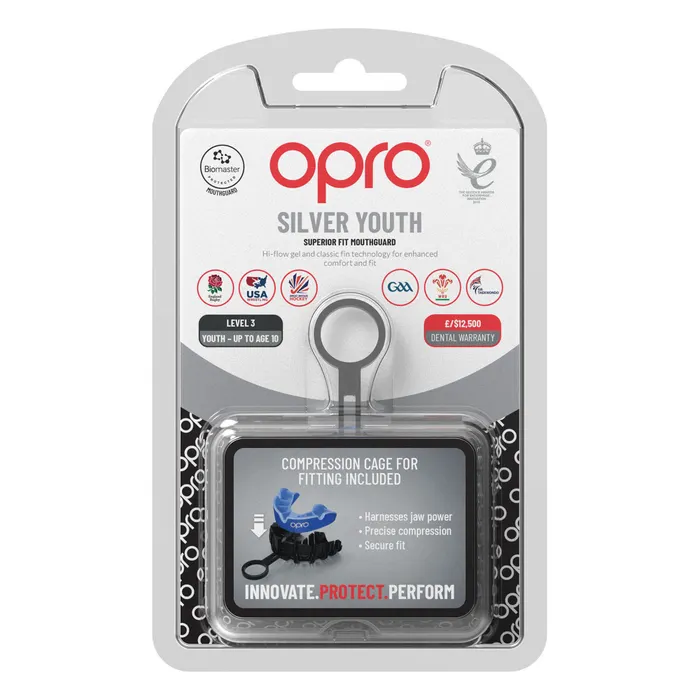 OPRO Silver Superior Fit Gebitsbeschermer