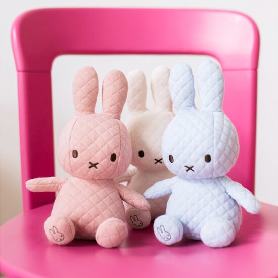 Peluche lapin Miffy Bonbon   Bleu        de               Bon Ton Toys