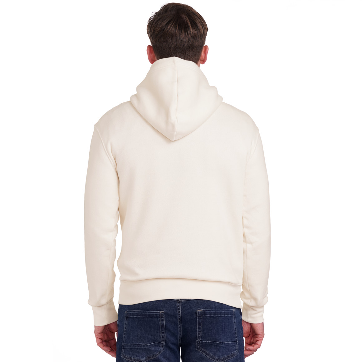 VanVaan Denim Herren Hoodie mit Print creme