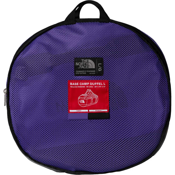 Duffel THE NORTH FACE BASE CAMP DUFFEL L PEAK PURPLE/TNF BLACK