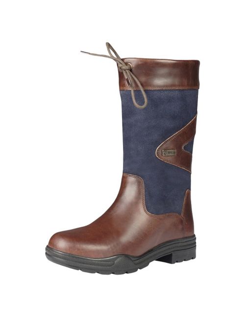Horka Outdoorlaars Greenwich - Unisex Laarzen - Bruin Blauw 40
