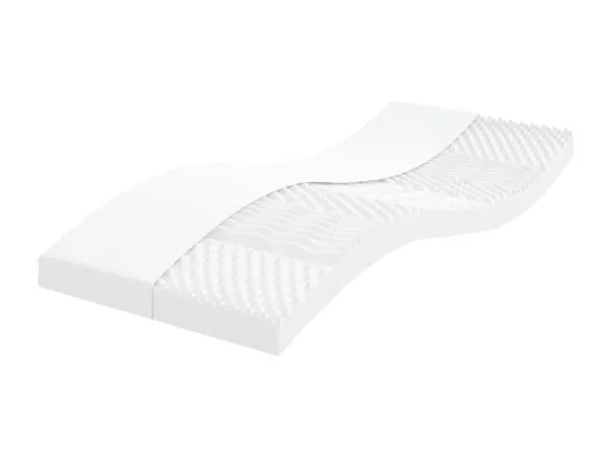 Lit de jour avec gigogne et matelas rose 90x200 cm velours