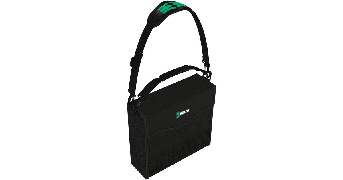 Wera2go SHK 1 gereedschapsset voor gebruik in de sanitair- en HVAC sector  (Zwart, 36‑delig)
