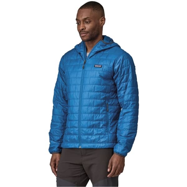 Doudoune randonnée PATAGONIA M'S NANO PUFF HOODY ENDLESS BLUE