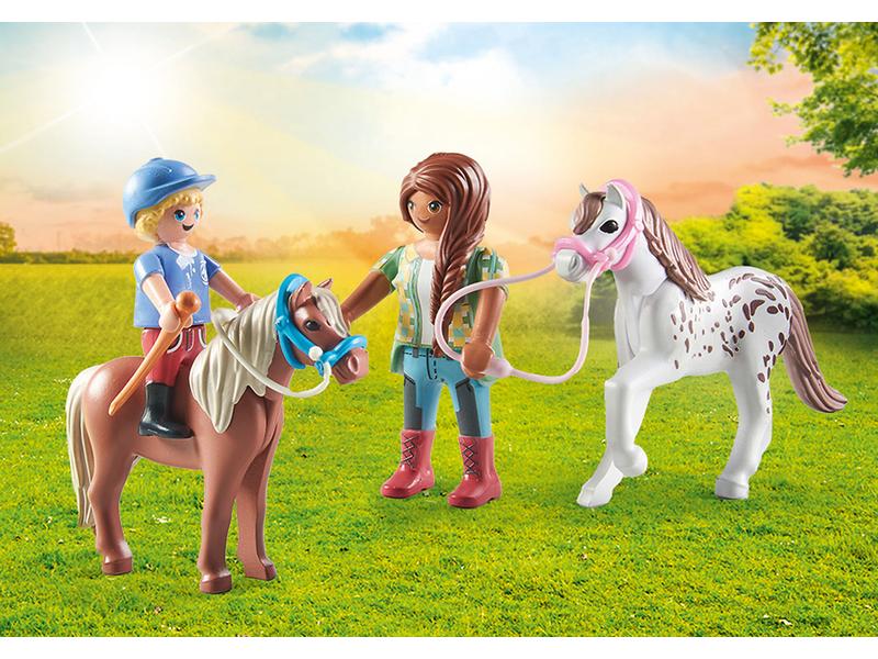 Playmobil Horses of Waterfall Reitstall 71494 Detailreiches Pferde-Spielset