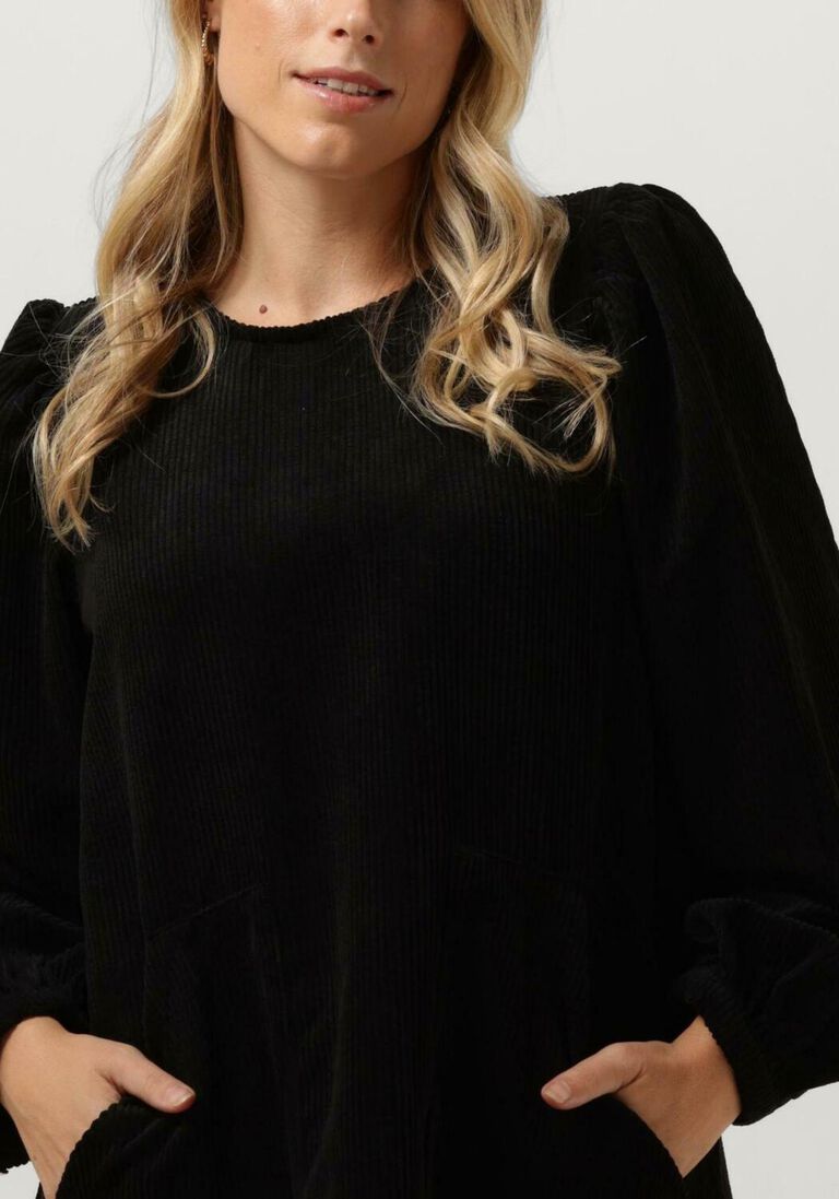 LOLLYS LAUNDRY zwarte lollys laundry mini jurk carla