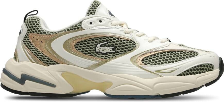 Lacoste Storm 2k Heren Schoenen Wit Maat: 44.5 Mesh Synthetisch Foot Locker