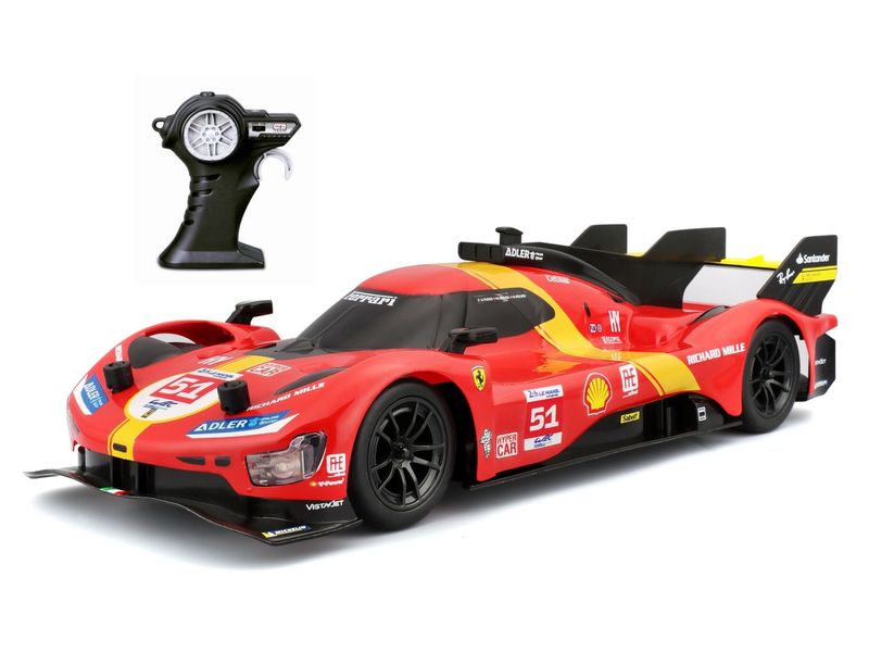 Maisto Rennwagen RC Ferrari 499P LMH 2023 1/16, Rot Ferngesteuertes Spielzeug