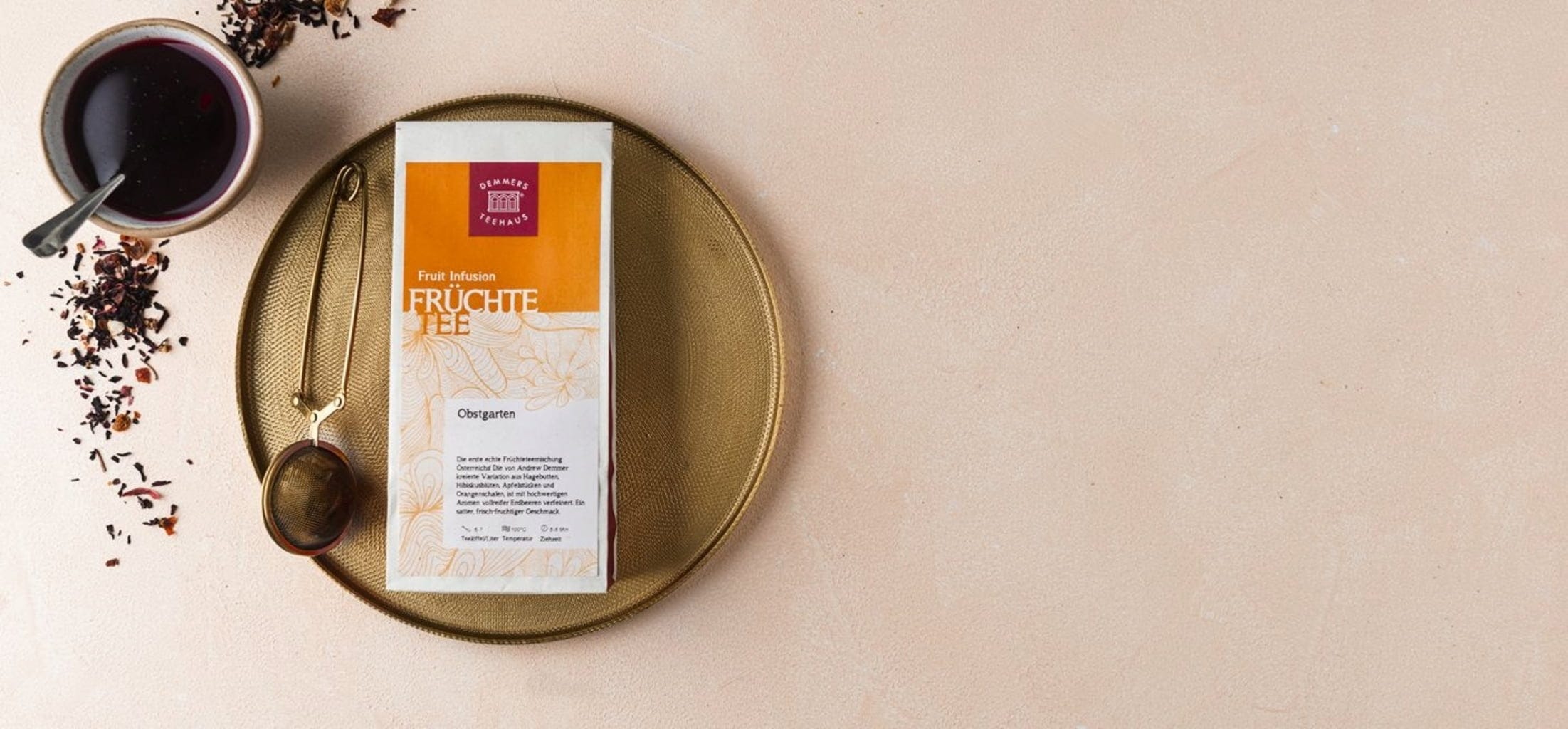 DEMMERS TEEHAUS  Früchtetee Obstgarten, 100 g