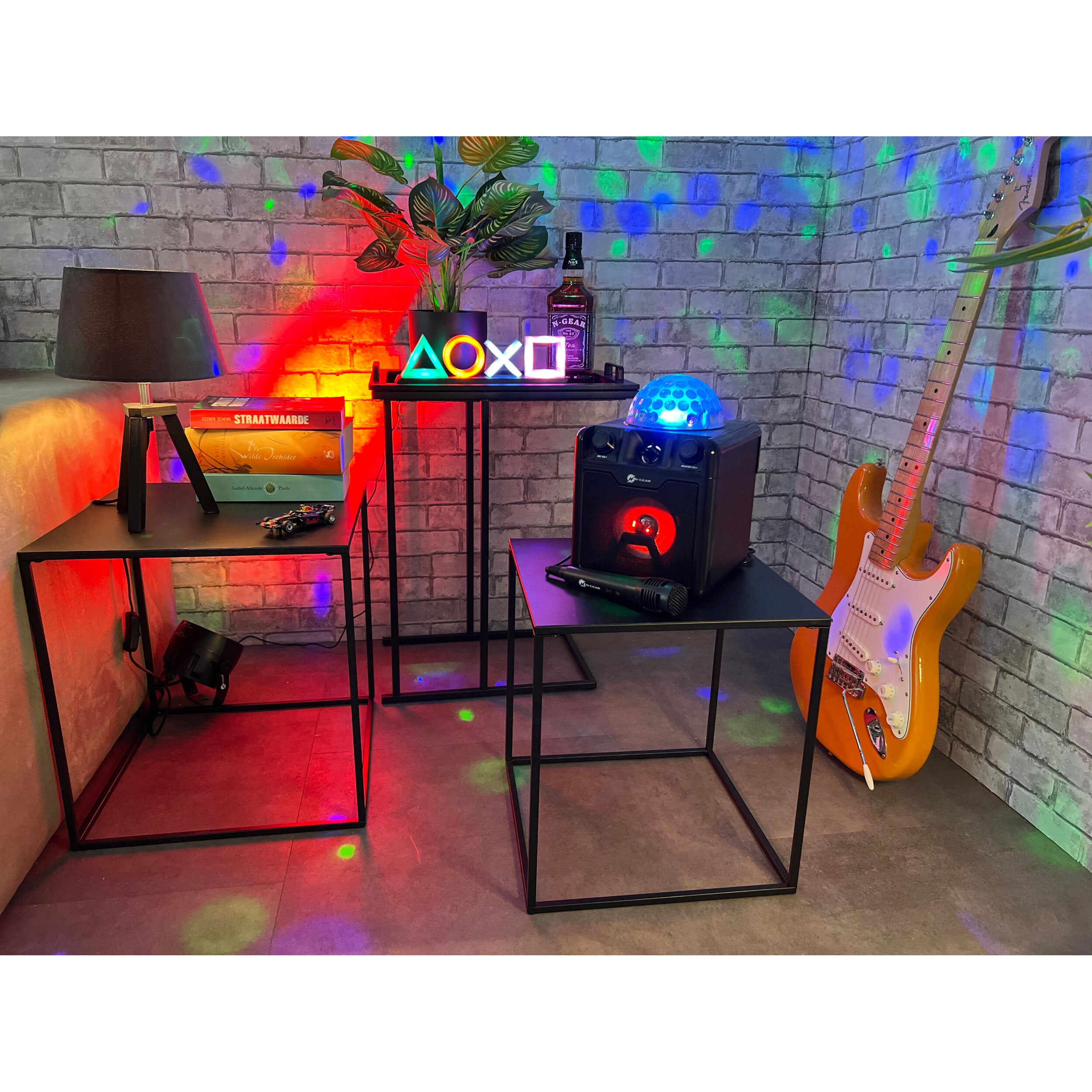 N-Gear Disco Block 410 mobiele Disco/Karaoke speaker