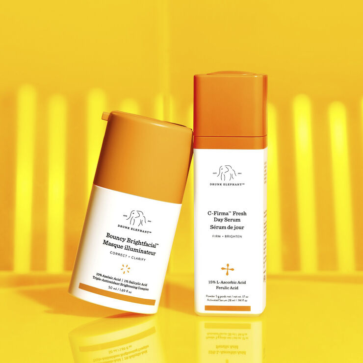 DRUNK ELEPHANT Bouncy Brightfacial - Clarifying face mask