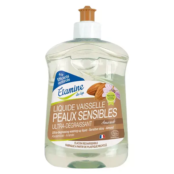 Etamine du Lys Ultra Desengordurante Detergente para Louças com Amêndoas para Pele Sensível 500ml
