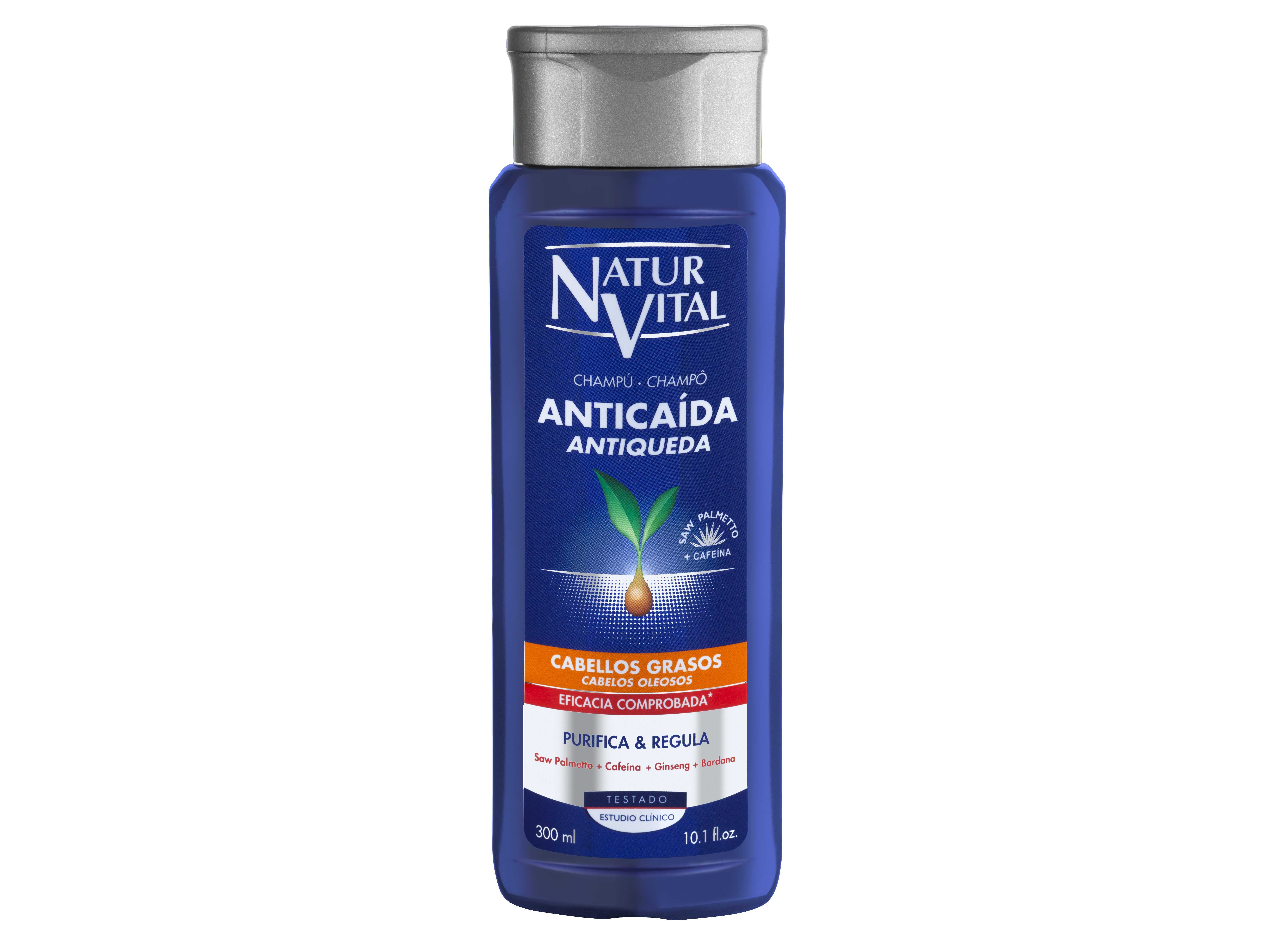 CHAMPÔ ANTIQUEDA CABELOS OLEOSOS NATUR VITAL 300ML