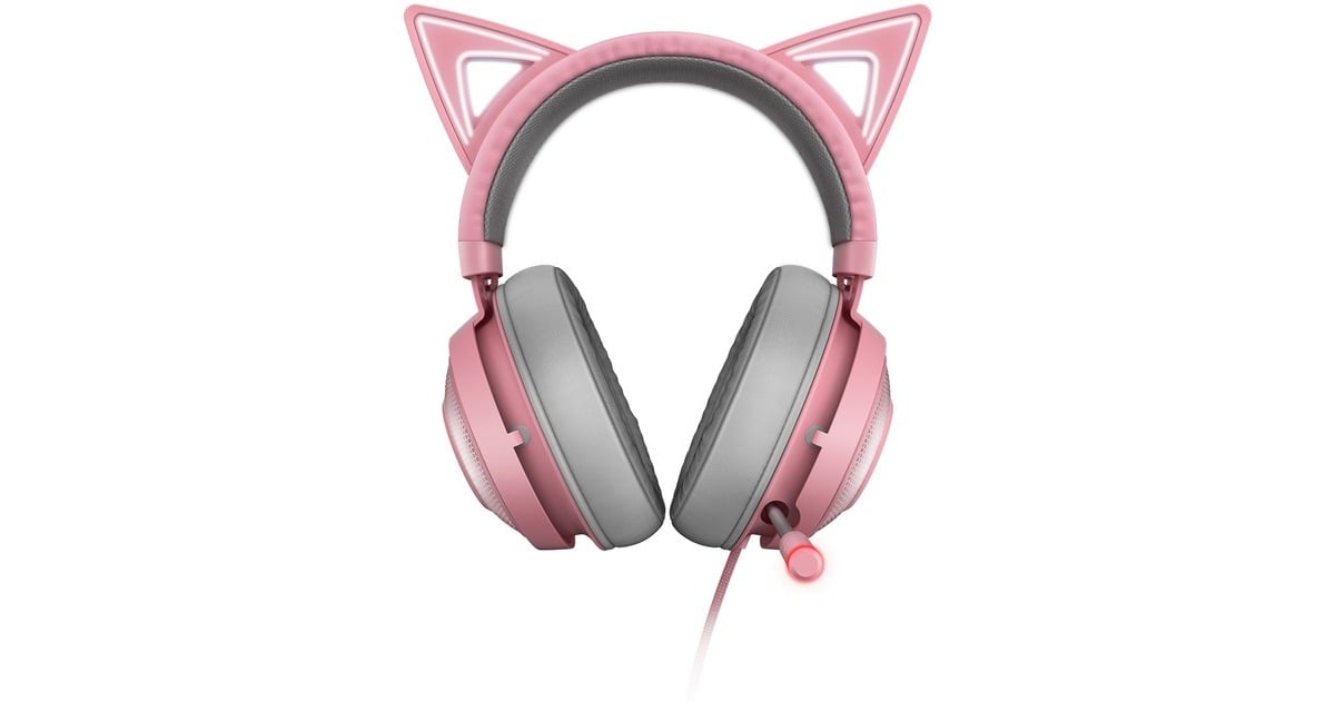 RazerKraken Kitty V2 Pro RGB over-ear gaming headset  (Roze)