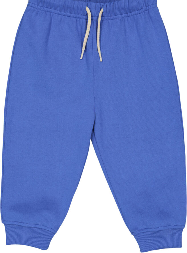 Müsli by Green Cotton Olsen kids sweat pants baby Palace blue
