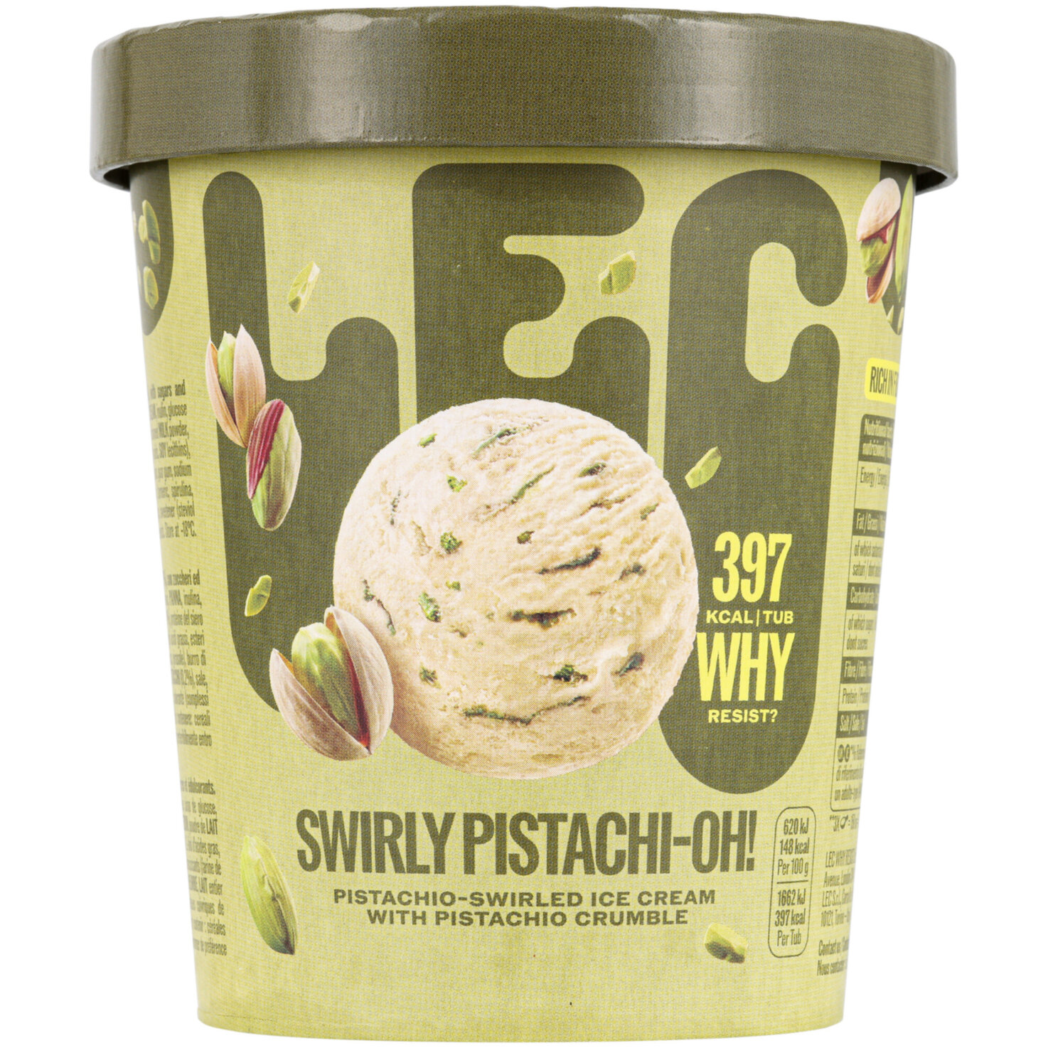 Lec Swirly Pistachi-oh! Becher