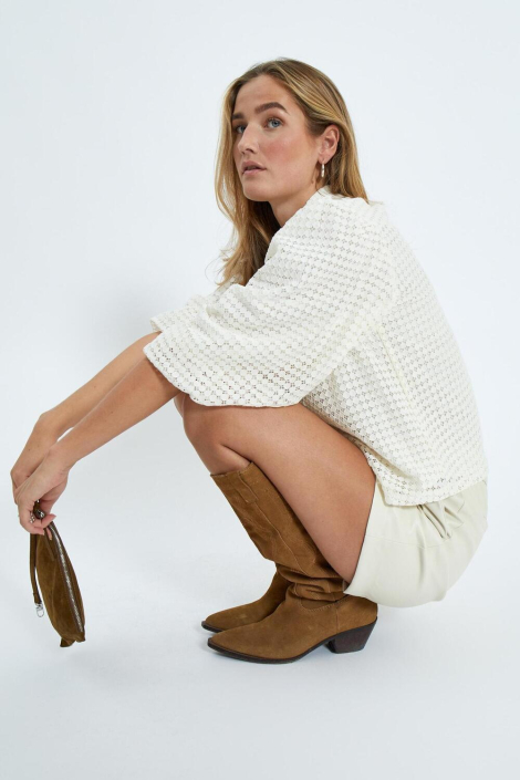 Minus ecru dames blouse