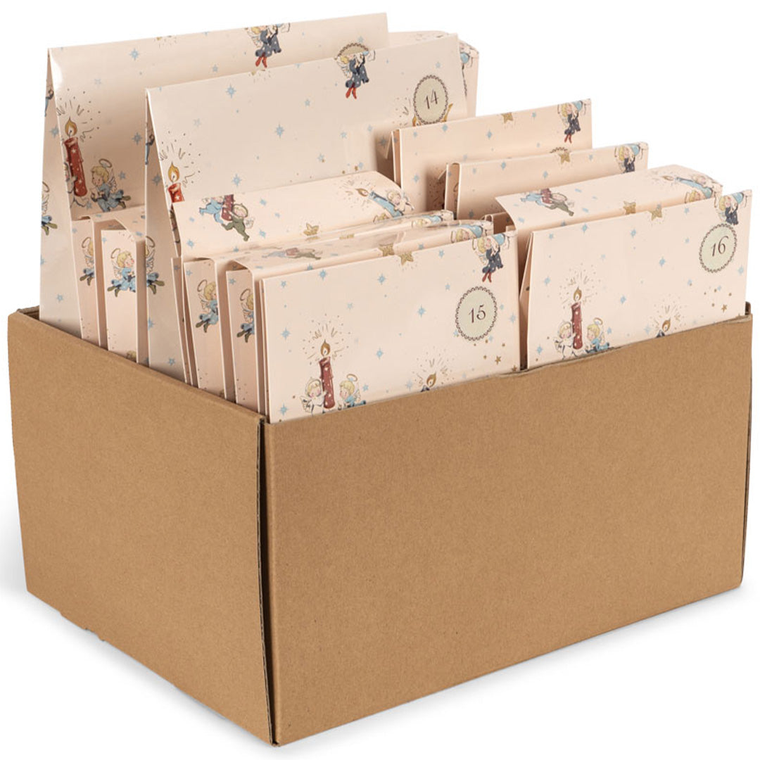 konges sløjd adventskalender - beige