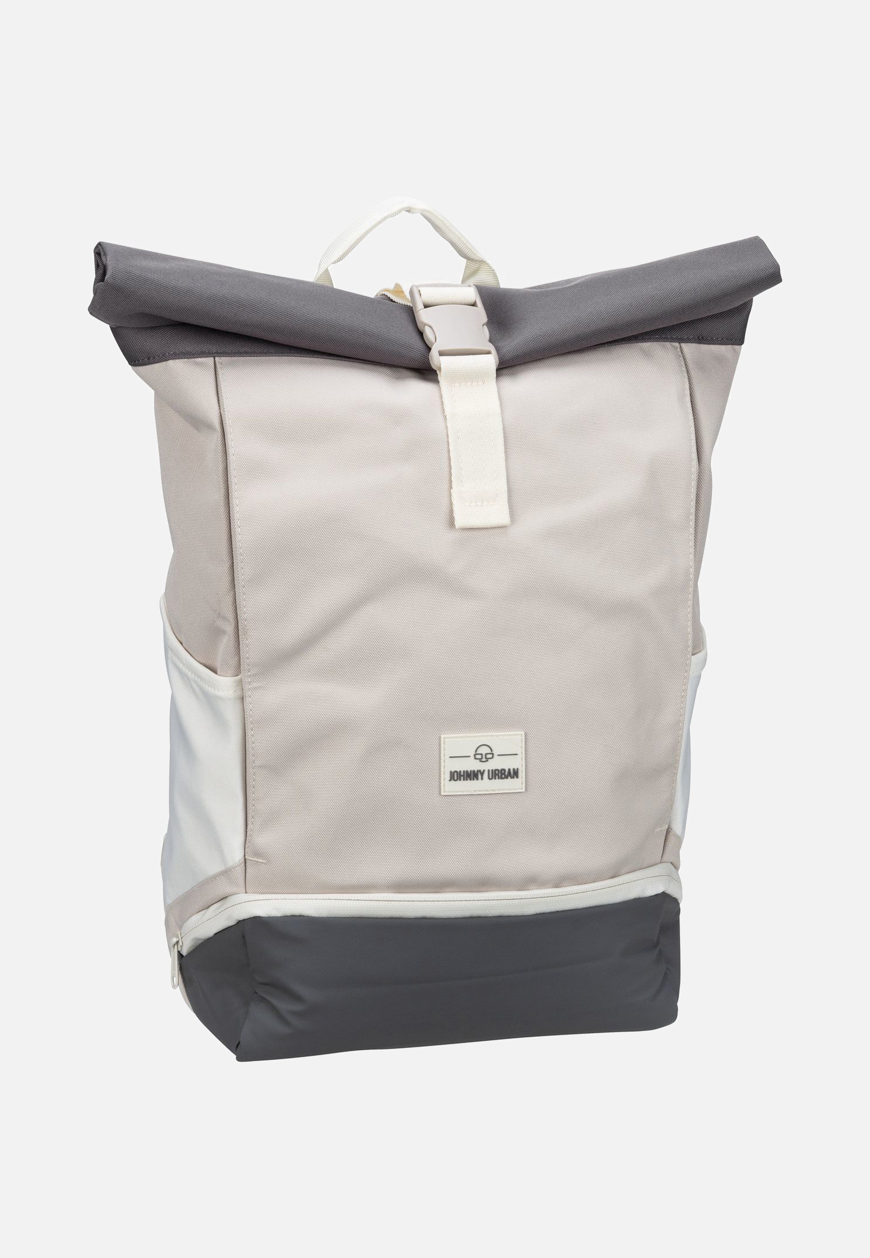 Allen Medium Sand-Grau - Rolltop Rucksack