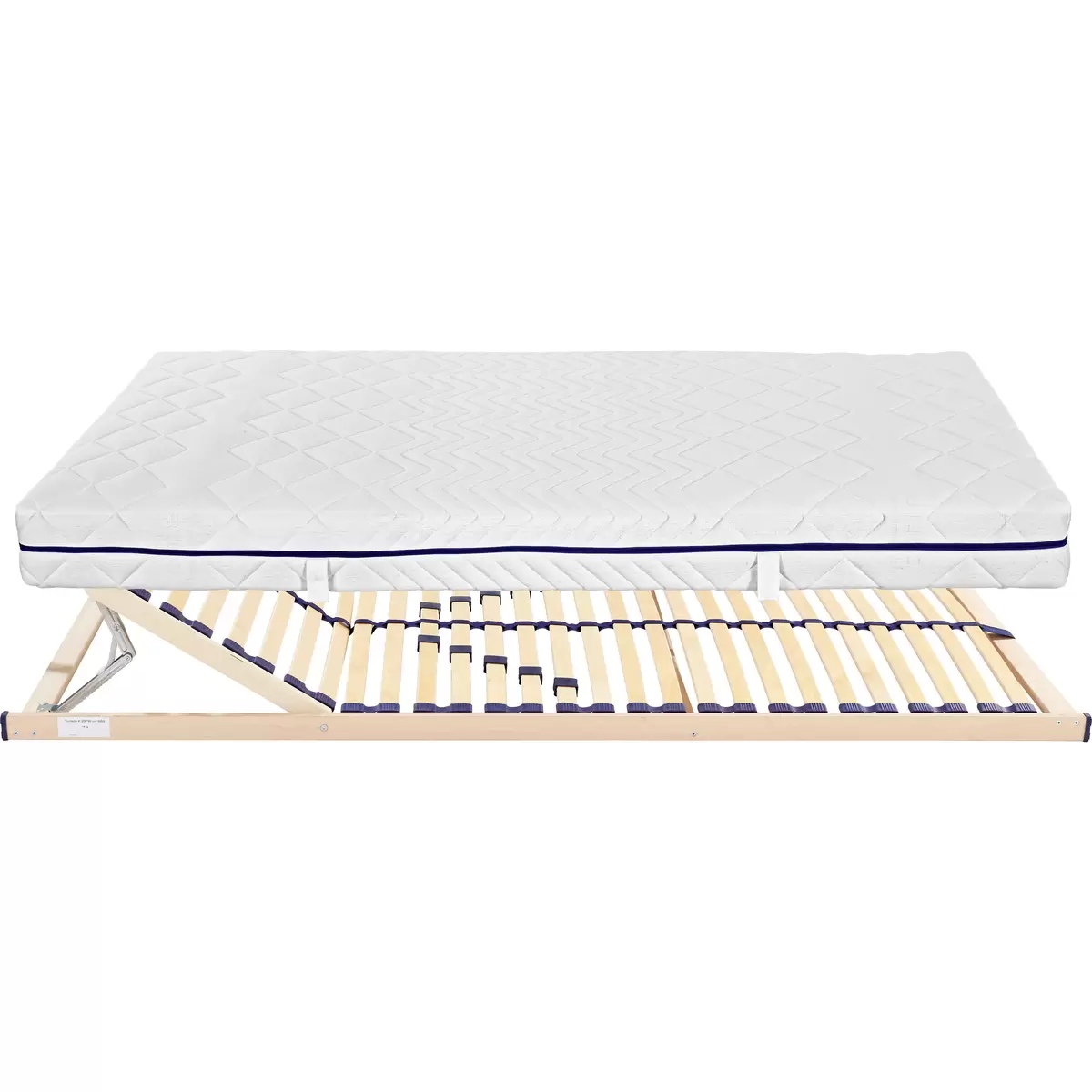 Matratzen-/Lattenrost-Set Primavera H2 80 x 200 weiss