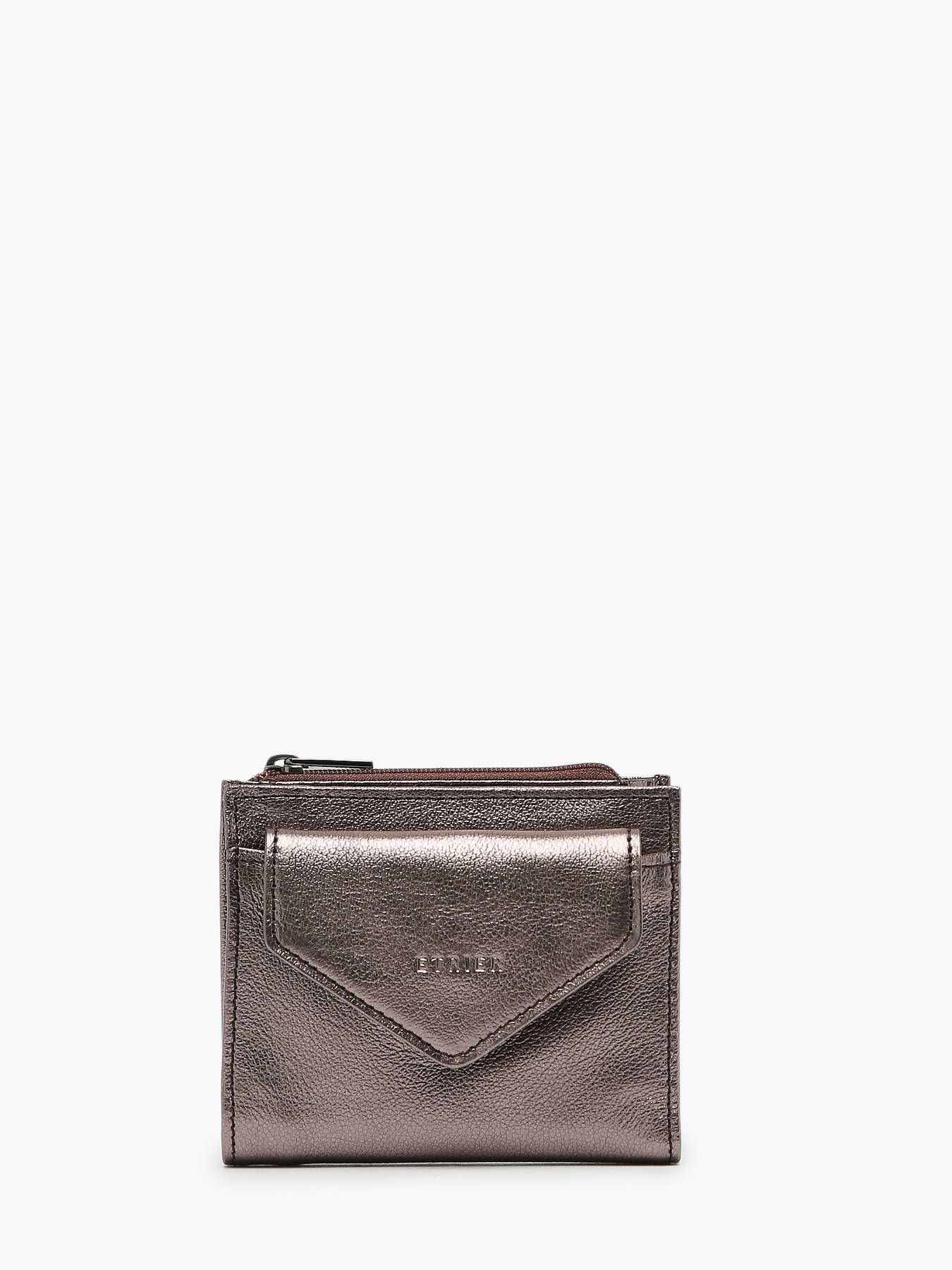 Porte-monnaie cuir Etincelle Irise ETRIER