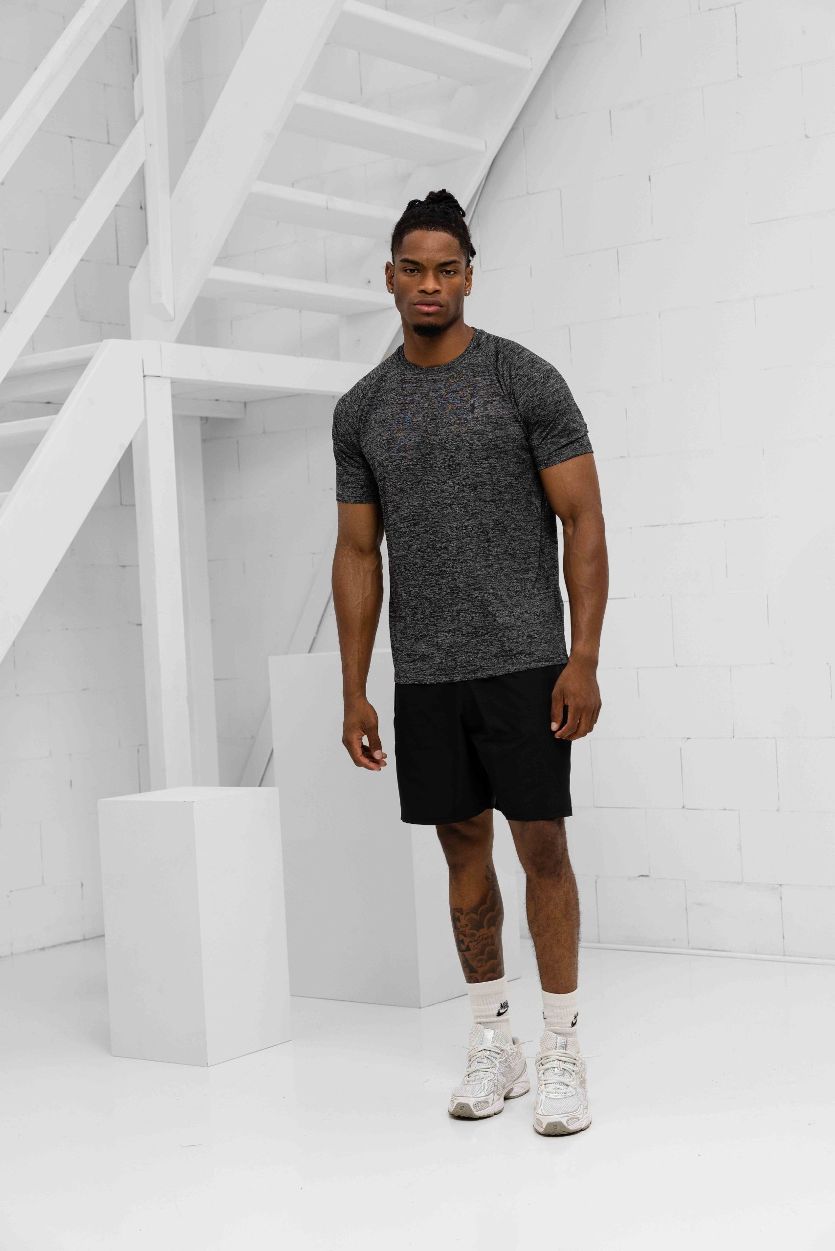 Under Armour Tech 2.0 Zomerset Heren Donkergrijs/Zwart