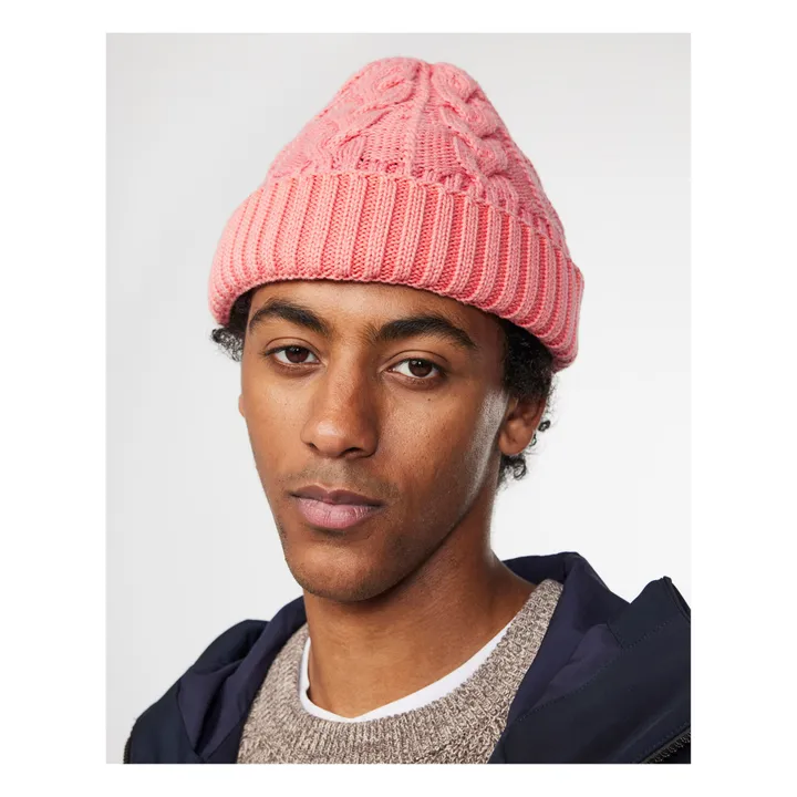 NN. 07 Bonnet Cable 6619 Coton Bio | Corail