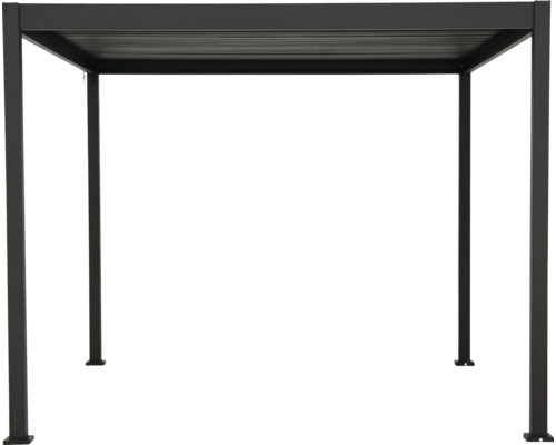 Pergola basis, paaldikte 8,8 x 8,8 cm, 300 x 360 cm, antraciet
