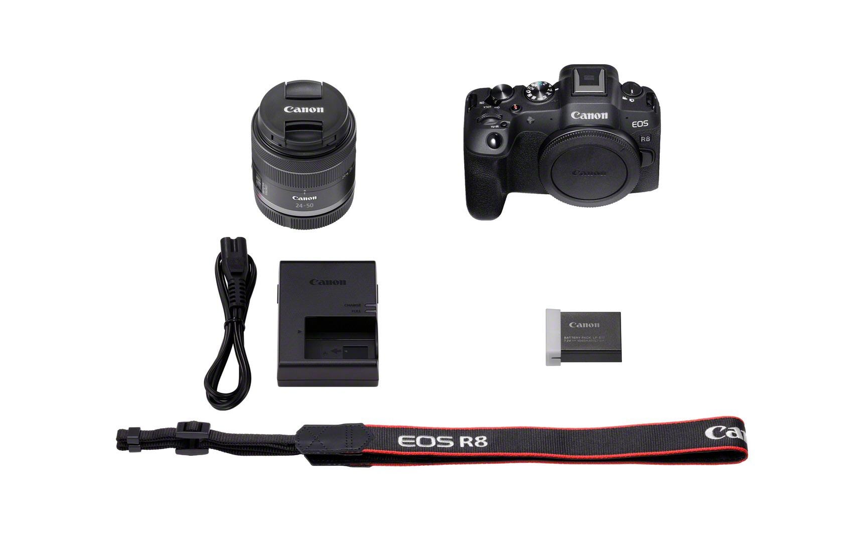 Fotokamera EOS R8 Kit 24-50<br>Vollformat-Hybridkamera
