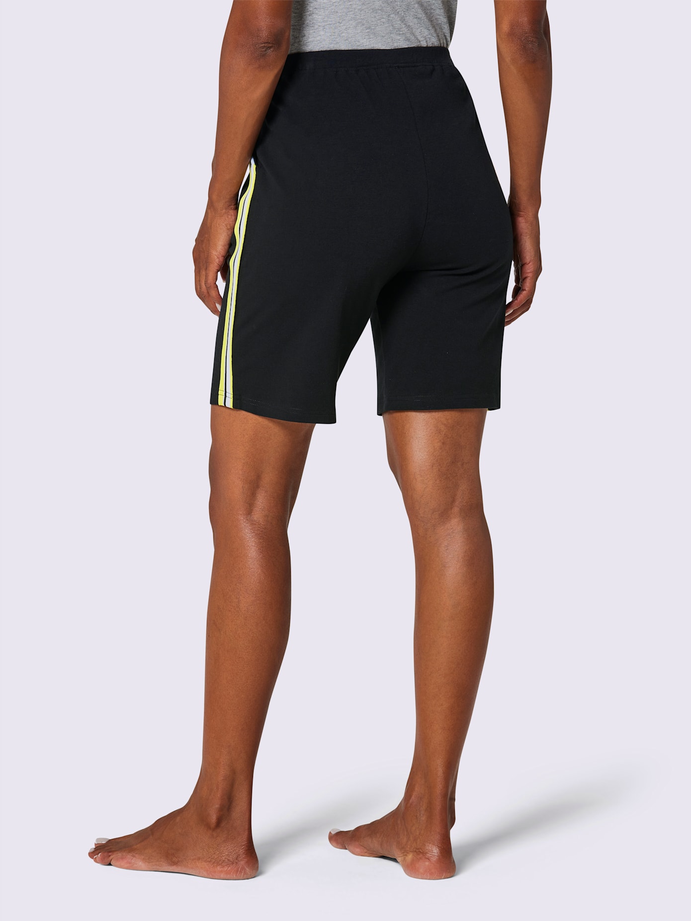 Pantalon court jersey fin